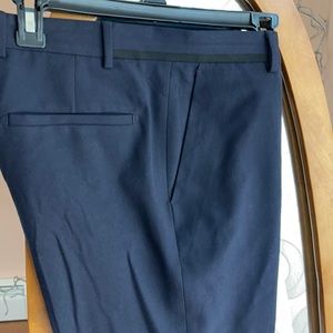 Navy blue Zara man wool pants